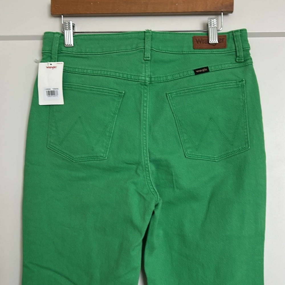 WRANGLER HIGH RISE FIERCE FLARE DENIM JEANS PANTS SIZE 10 X 32 NWT - Picture 4 of 11